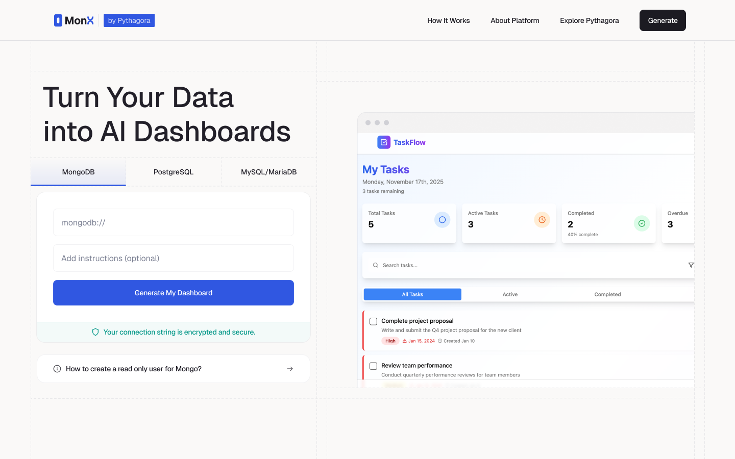 How to Build Instant AI-Powered Dashboards with 0-shot prompting 🚀