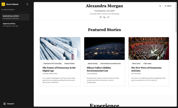 Secure Spaces: Security as the Default for Every Team and Every Business